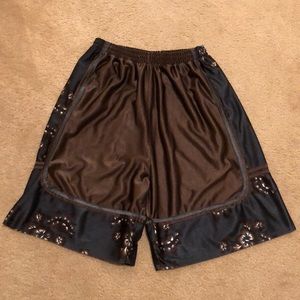 Hawaiian basketball shorts